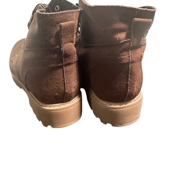 Brown Suede Ankle Boots Propet Work Boots Stylish 8x (2E) fits an 8 wide foot - Picture 4 of 8